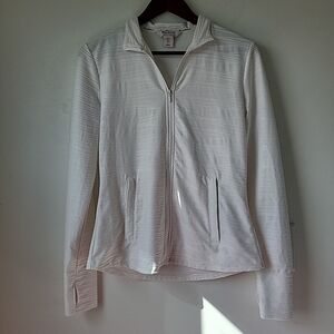 Tommy Bahama White Zip-Up Jacket